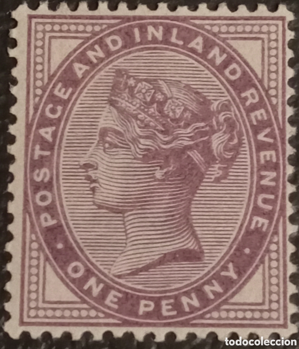 Sellos: Gran Breta&ntilde;a 1881 Reina Victoria 1 Penny Lila - SG 172 / Scott 89 - MNH (**)&rdquo;