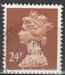 Sellos: GRAN BRETA&Ntilde;A - REINO UNIDO 1991 - Yvert 1563 &ordm; USADO - Isabel II