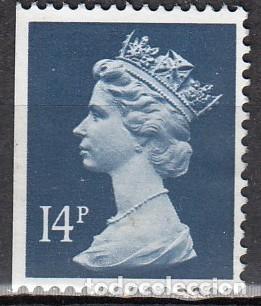 Sellos: GRAN BRETA&Ntilde;A - REINO UNIDO 1988 - Yvert 1328b &ordm; USADO - Isabel II