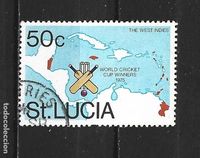Sellos: SANTA LUCIA YVERT NUM. 404 USADO