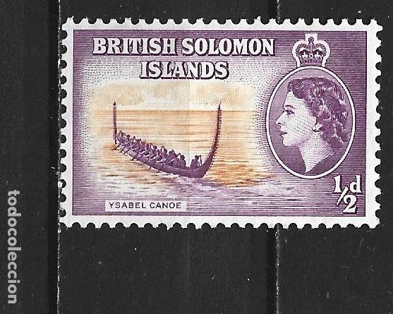 Sellos: SALOMON COLONIA BRITANCIA YVERT NUM. 80 * NUEVO CON FIJASELLOS