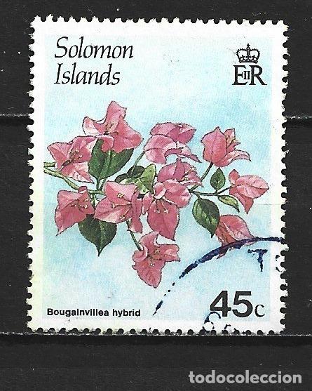 Sellos: SALOMON COLONIA BRITANCIA YVERT NUM. 619 USADO