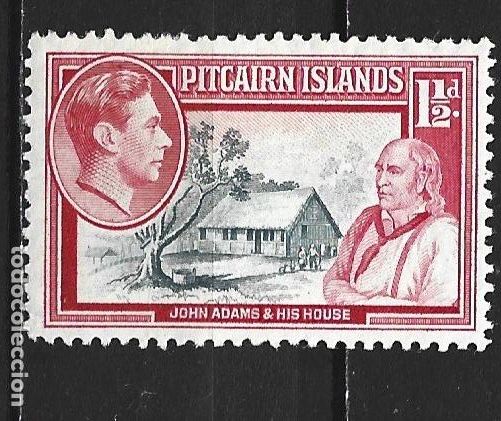 Sellos: PITCAIRN COLONIA BRITANCIA YVERT NUM. 3 * NUEVO CON FIJASELLOS