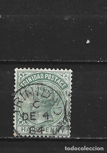 Sellos: TRINIDAD COLONIA BRITANICA YVERT NUM. 37 USADO