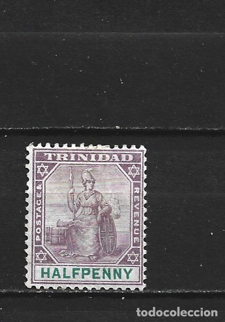 Sellos: TRINIDAD COLONIA BRITANICA YVERT NUM. 44 * NUEVO CON FIJASELLOS