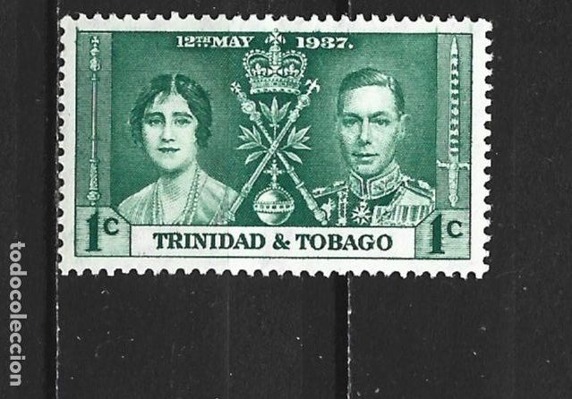 Sellos: TRINIDAD COLONIA BRITANICA YVERT NUM. 135 * NUEVO CON FIJASELLOS