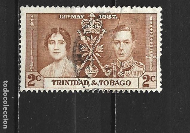 Sellos: TRINIDAD COLONIA BRITANICA YVERT NUM. 136 USADO