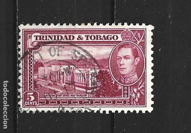 Sellos: TRINIDAD COLONIA BRITANICA YVERT NUM. 141B USADO