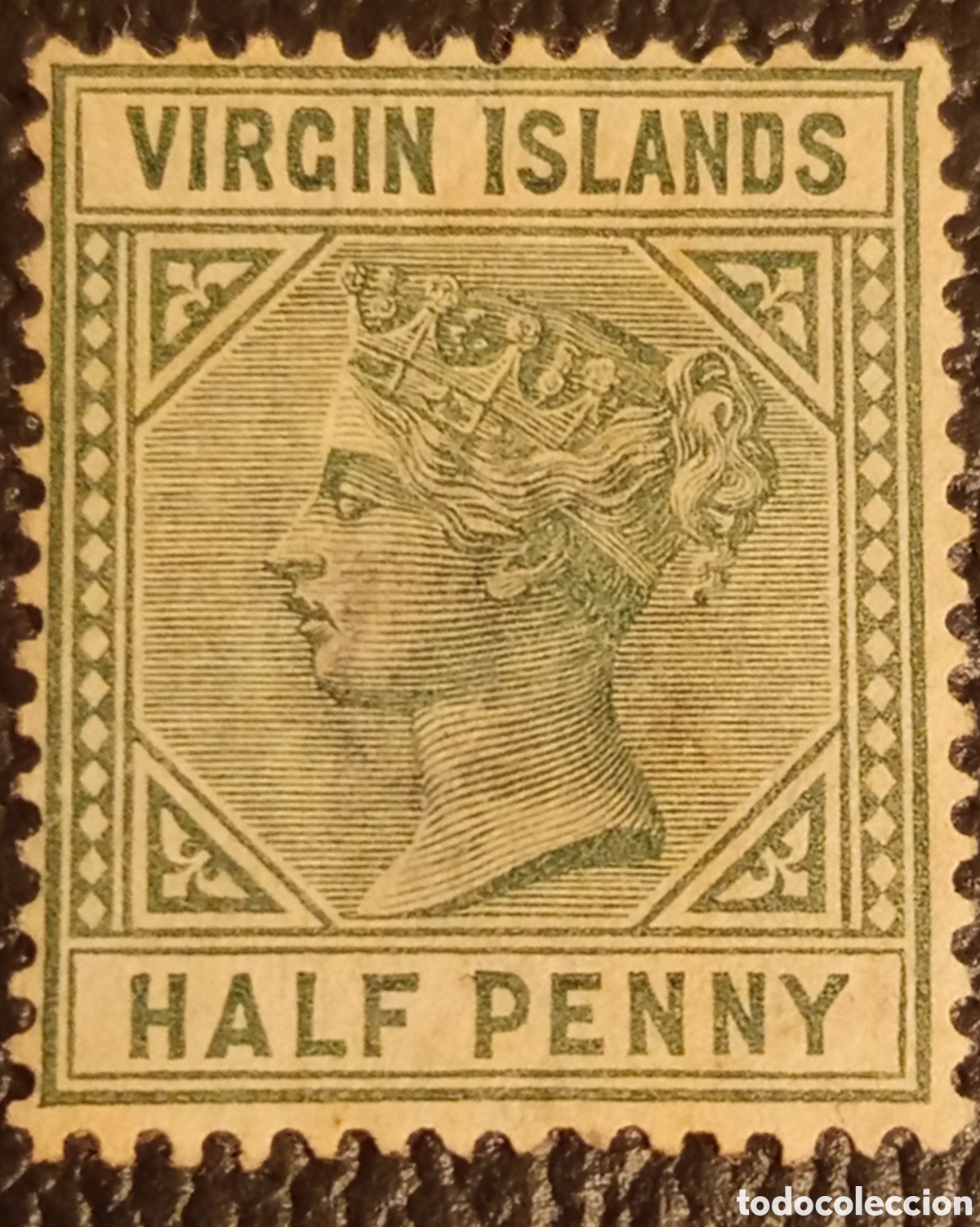 Sellos: Islas V&iacute;rgenes Brit&aacute;nicas 1883 - Reina Victoria &frac12;d - SG 26 / Yvert 12 MH