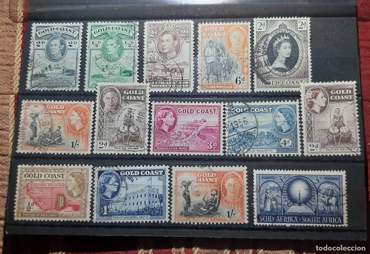 Sellos: (EXCOLONIAS BRIT&Aacute;NICAS) LOTE DE SELLOS