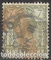 Sellos: SELLO USADO DE GRAN BRETA&Ntilde;A 1922, YT 148