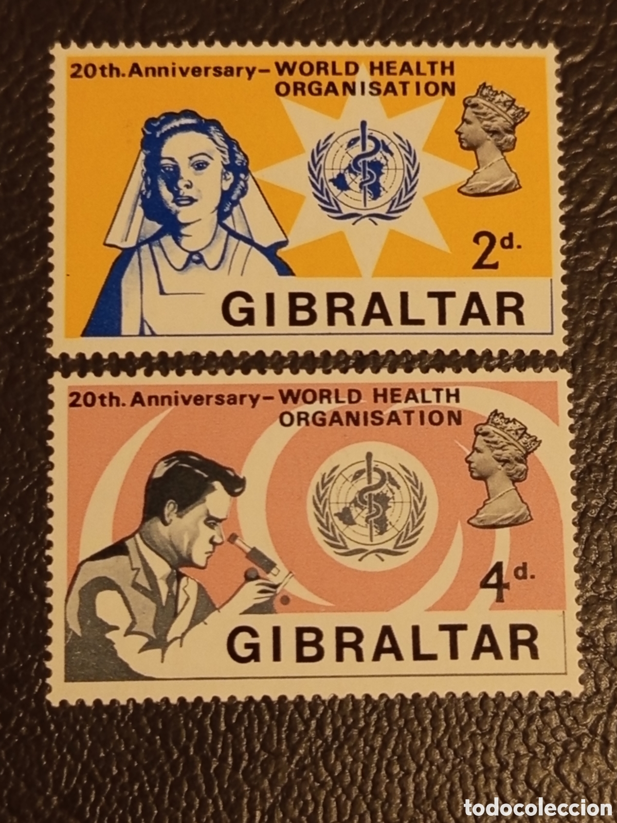 Sellos: SELLOS** GIBRALTAR 1968, YT 211/ 12