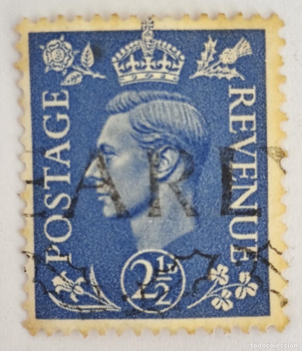 Sellos: USADO GB 1940 - Rey Jorge George VI 2 1/2 d - Yvert 213