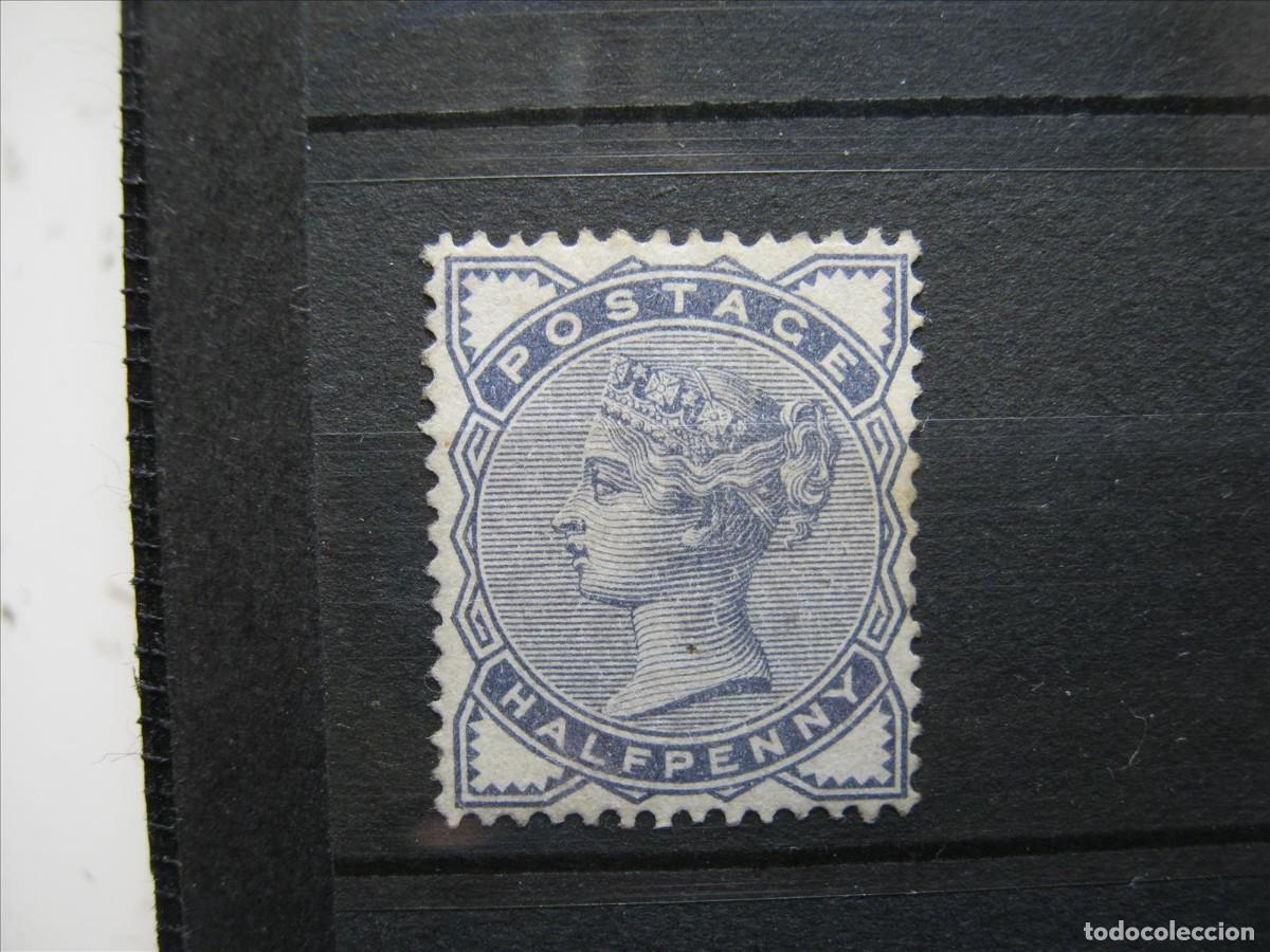 Sellos: GRAN BRETA&Ntilde;A 1883-84 YVERT 76 (*) LUJO.