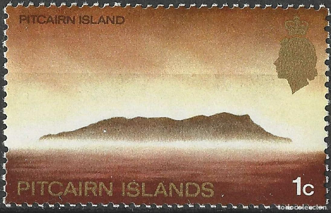 Sellos: PITCAIRN ISLANDS/1969/MNH/SC#97/ QEII / PITCAIRN ISLAND 1c