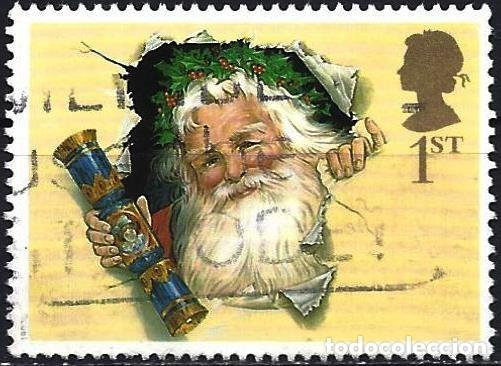 Sellos: Gran Breta&ntilde;a 1997 - Mi 1715 - YT 2003 - Navidad : Pap&aacute; Noel