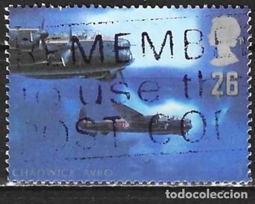 Sellos: Gran Breta&ntilde;a 1997 - Mi 1697 IA - YT 1968 - Avi&oacute;n Avro Lancaster Mk
