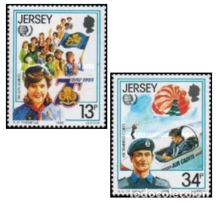 Sellos: Jersey 1985, SW345+348 &rdquo;Juventud&rdquo;./ Nuevos, sin charnela, MNH.