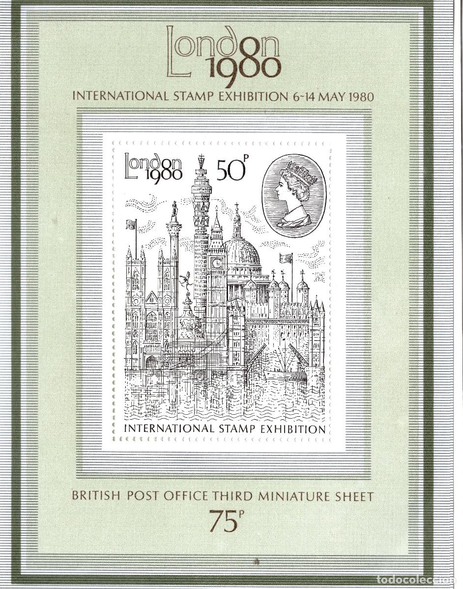 Sellos: GRAN BRETA&Ntilde;A 1980 STAMP MICHEL GB BL3