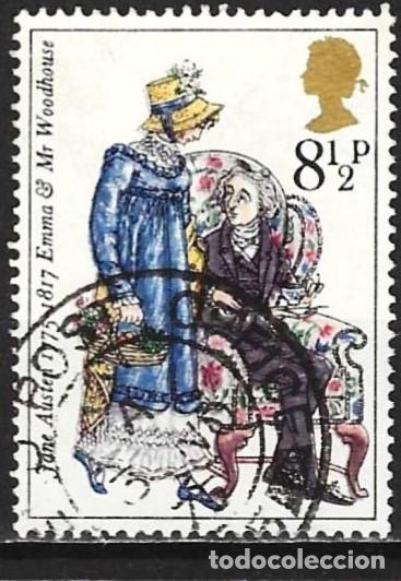 Sellos: Gran Breta&ntilde;a 1975 - Mi 688 - YT 766 - Jane Austen, escritora