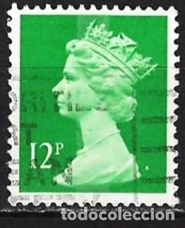 Sellos: Gran Breta&ntilde;a 1985 - Mi 1050 - YT 1201 - Reina Isabel II
