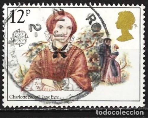 Sellos: Gran Breta&ntilde;a 1980 - Mi 841 - YT 937 - Europa CEPT - Charlotte Bront&eacute;