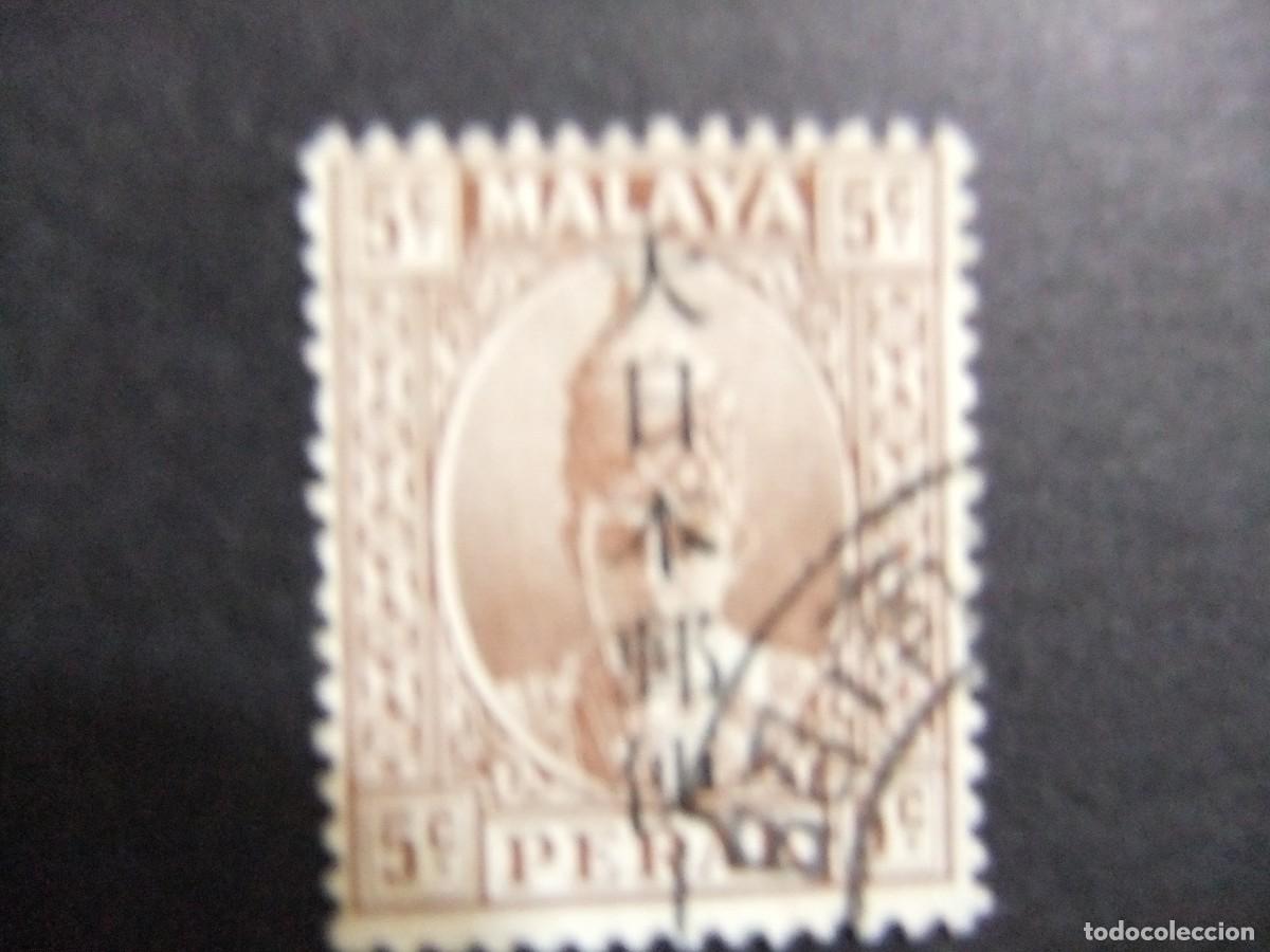 Sellos: 43 PERAK 1943 / OCUPACION JAPONESA ( SULTAN servicio postal japones ) / YVERT tax