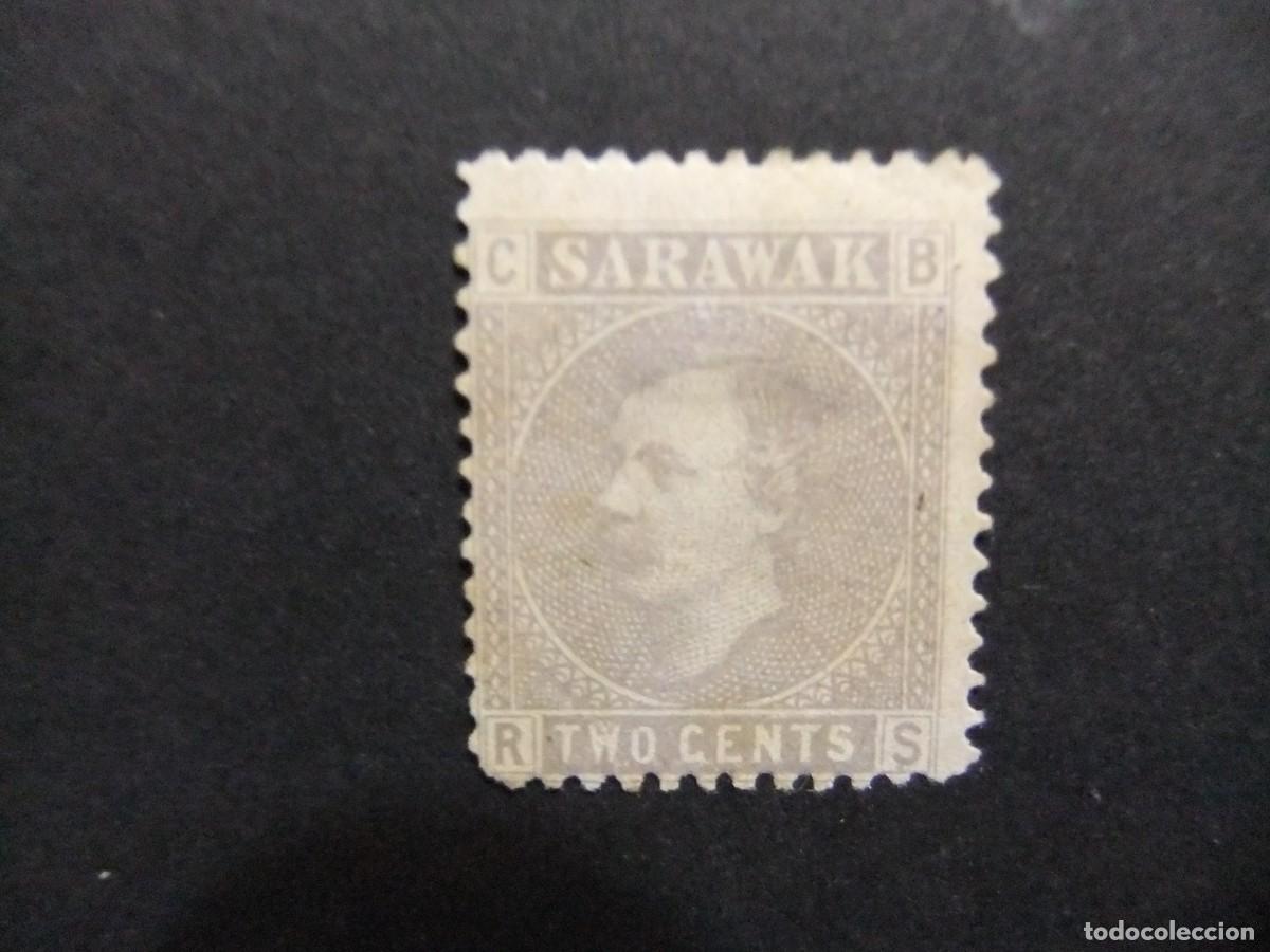 Sellos: 43 SARAWAK 1871 1875 / CHARLES JOHNSON BROOKE / YVERT 2 (*)