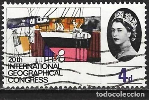 Sellos: Gran Breta&ntilde;a 1964 - Mi 375x - YT 388 - El puerto de Belfast