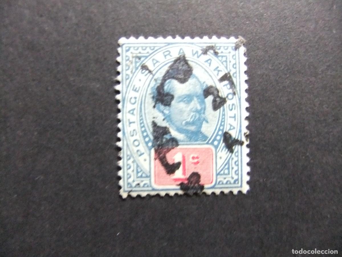 Sellos: 43 SARAWAK 1899 1900 / CHARLES JOHNSON BROOKE / YVERT 35 FU