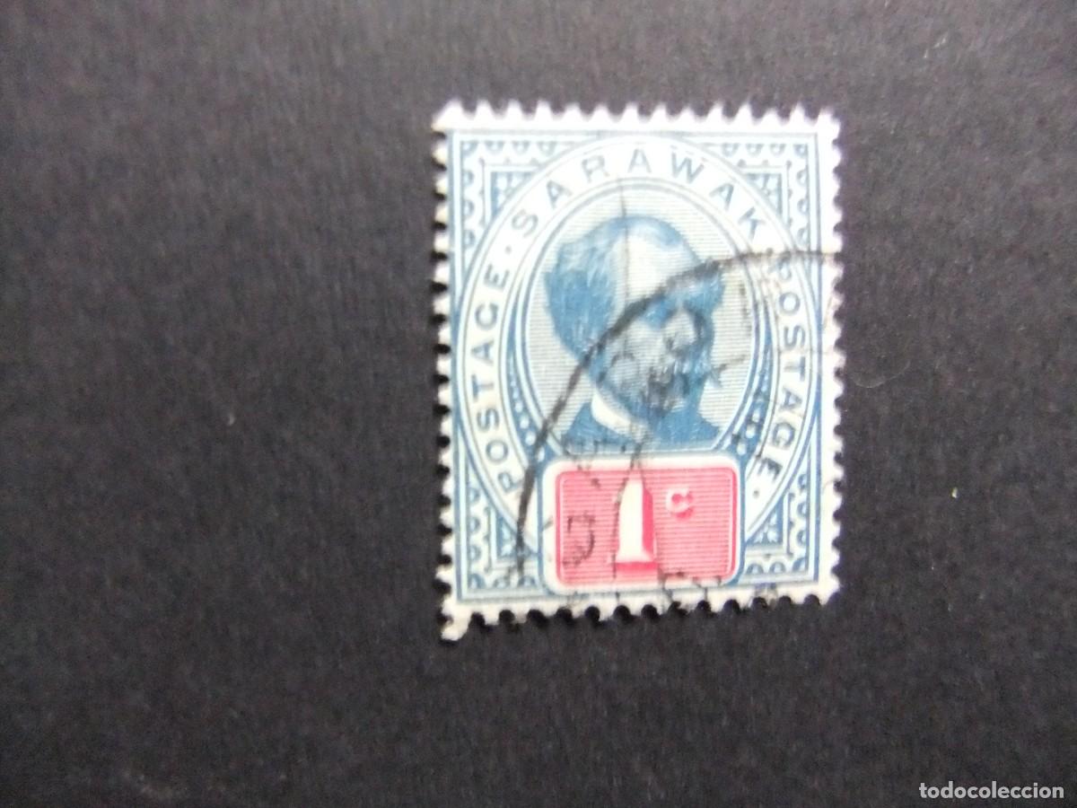 Sellos: 43 SARAWAK 1899 1900 / CHARLES JOHNSON BROOKE / YVERT 35 FU