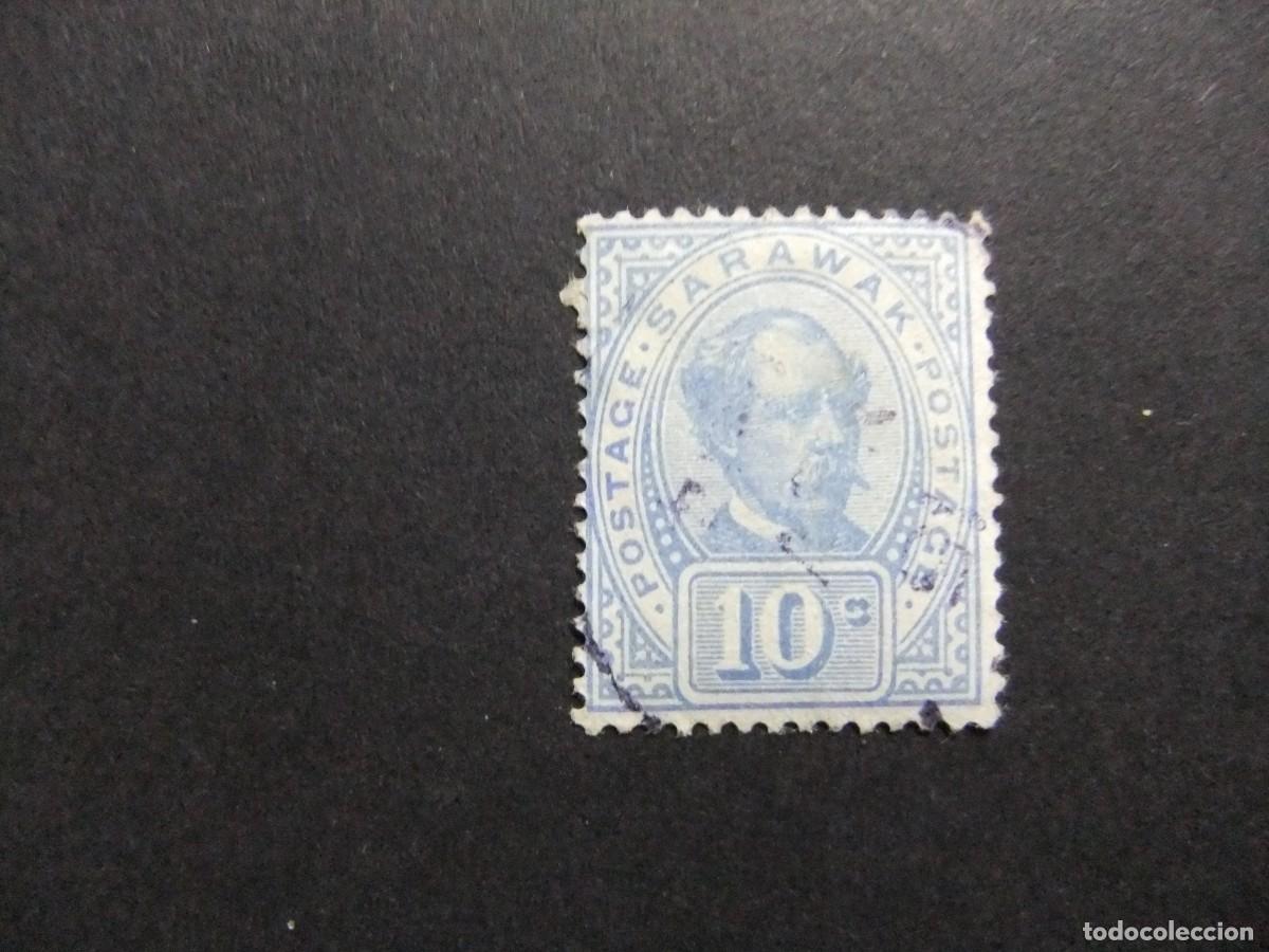 Sellos: 43 SARAWAK 1899 1900 / CHARLES JOHNSON BROOKE / YVERT 39 FU