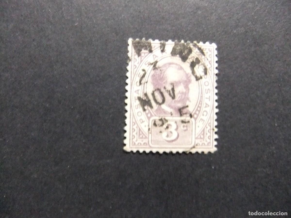 Sellos: 43 SARAWAK 1908 / CHARLES JOHNSON BROOKE / YVERT 47 FU