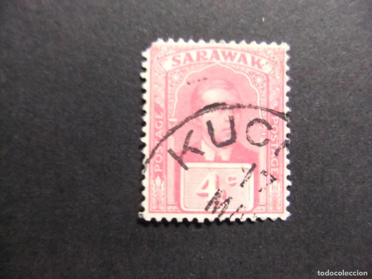 Sellos: 43 SARAWAK 1918 1923 / SIR CHARLES VYNER BROOKE / YVERT 54 FU defec.