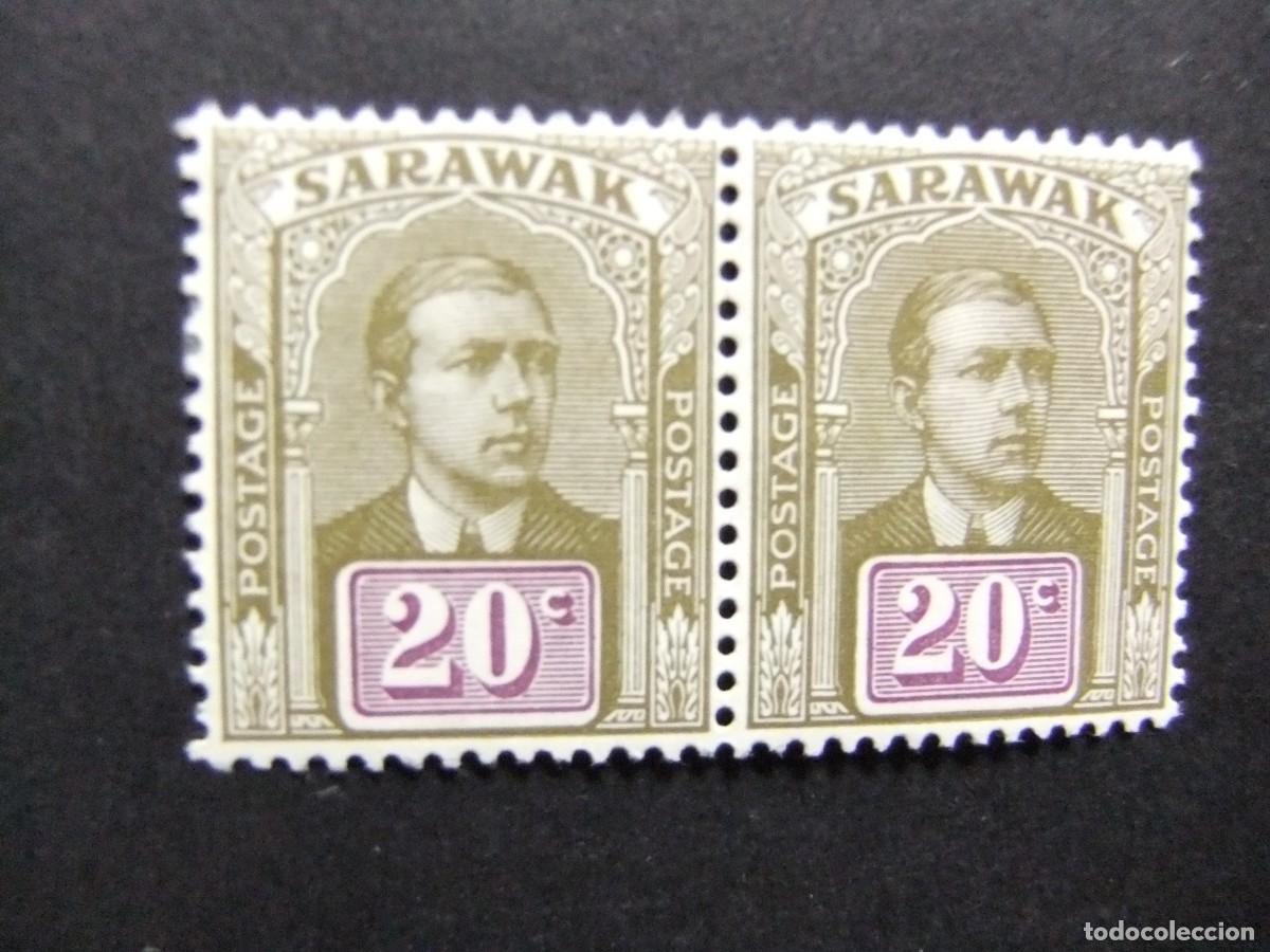 Sellos: 43 SARAWAK 1918 1923 / SIR CHARLES VYNER BROOKE / YVERT 65 MNH