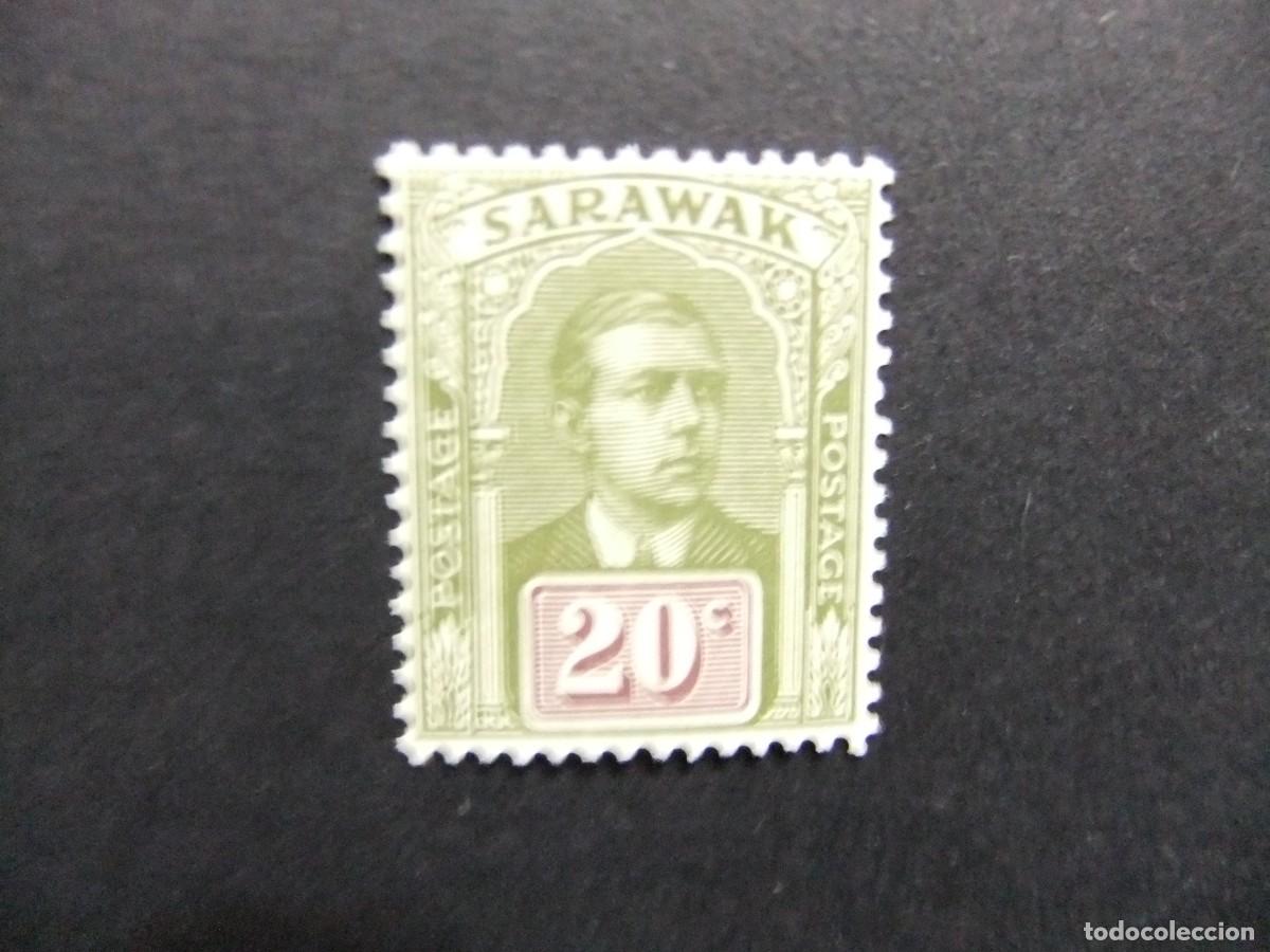 Sellos: 43 SARAWAK 1928 1929 / SIR CHARLES VYNER BROOKE / YVERT 81 MNH