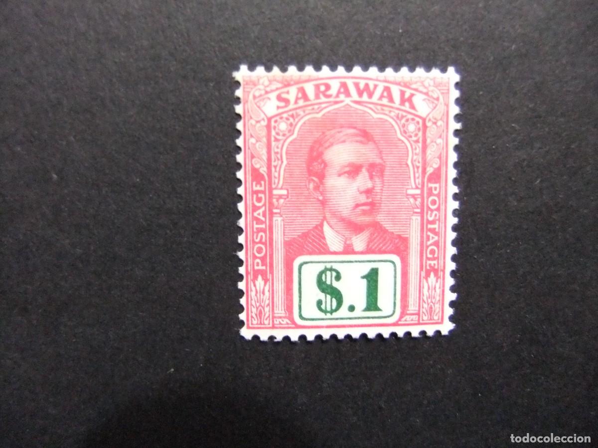 Sellos: 43 SARAWAK 1928 1929 / SIR CHARLES VYNER BROOKE / YVERT 85 MNH