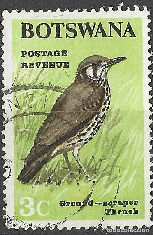 Sellos: BOTSWANA/1967/USED/SC#116-9/ ANIMALES/ AVES/ 2c
