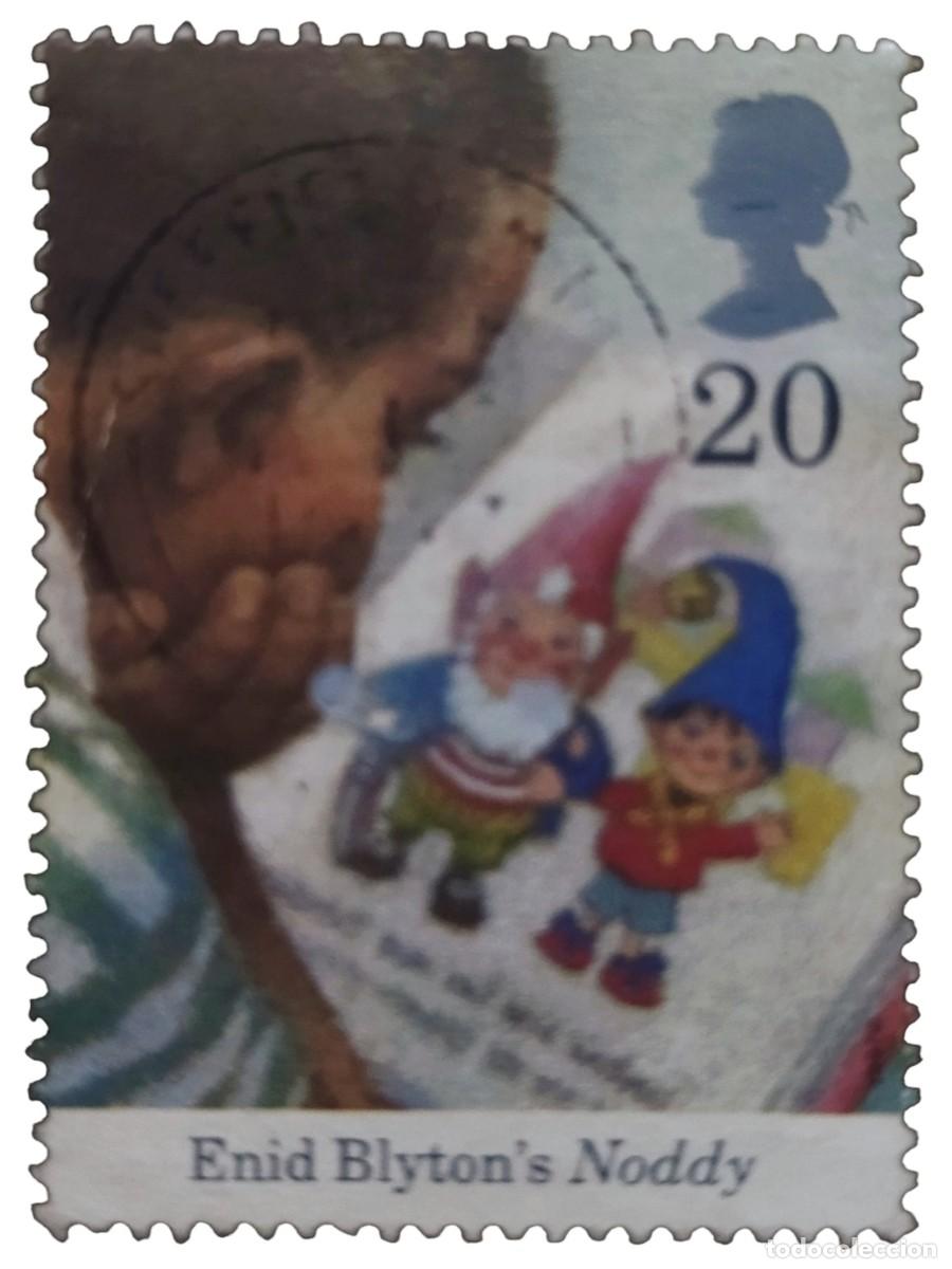 Sellos: GRAN BRETA&Ntilde;A 1997 Centenario del nacimiento de Enid Blyton. USADO.