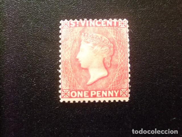 Sellos: 52 ST. VINCENT clasic.1885 / REINE VICTORIA / YVERT 33 MH - SG 48 MH