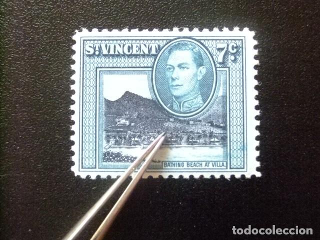 Sellos: 52 ST. VINCENT clasic.1949 / GEORGE VI Plage de Villa / YVERTY 146 MH - SG 170 MH