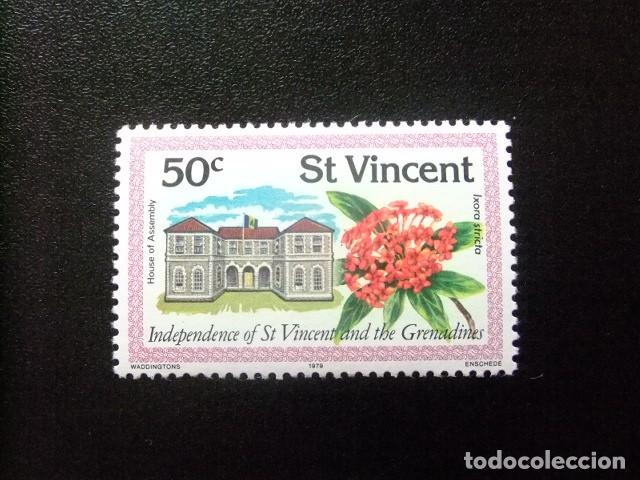 Sellos: 52 ST. VINCENT 1979 / INDEPENDENCIA de SAINT VINCENT y GRENADINES / YVERT 559 MNH