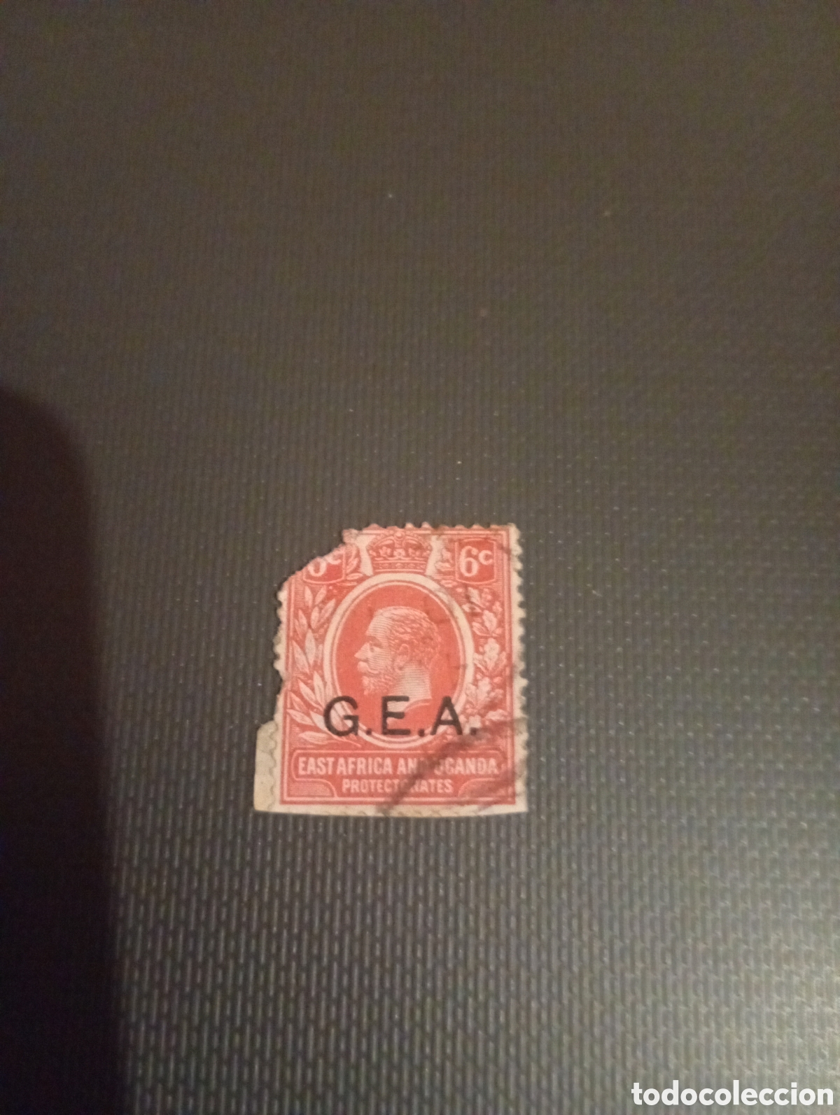 Sellos: Tanganica East &Aacute;frica and Uganda Protectorate GEA Jorge V