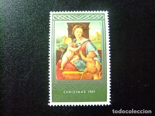 Sellos: 52 ST. LUCIA clasic. 1967 / NAVIDAD CHRISTMAS - VIRGEN y NENES - RAPHAEL / YVERT 226 MNH