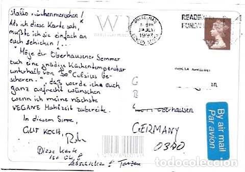 Sellos: Inglaterra y el humor, Echo de menos tu cocina, Londres a Oberhausen, Alemania, 1991 (9979)