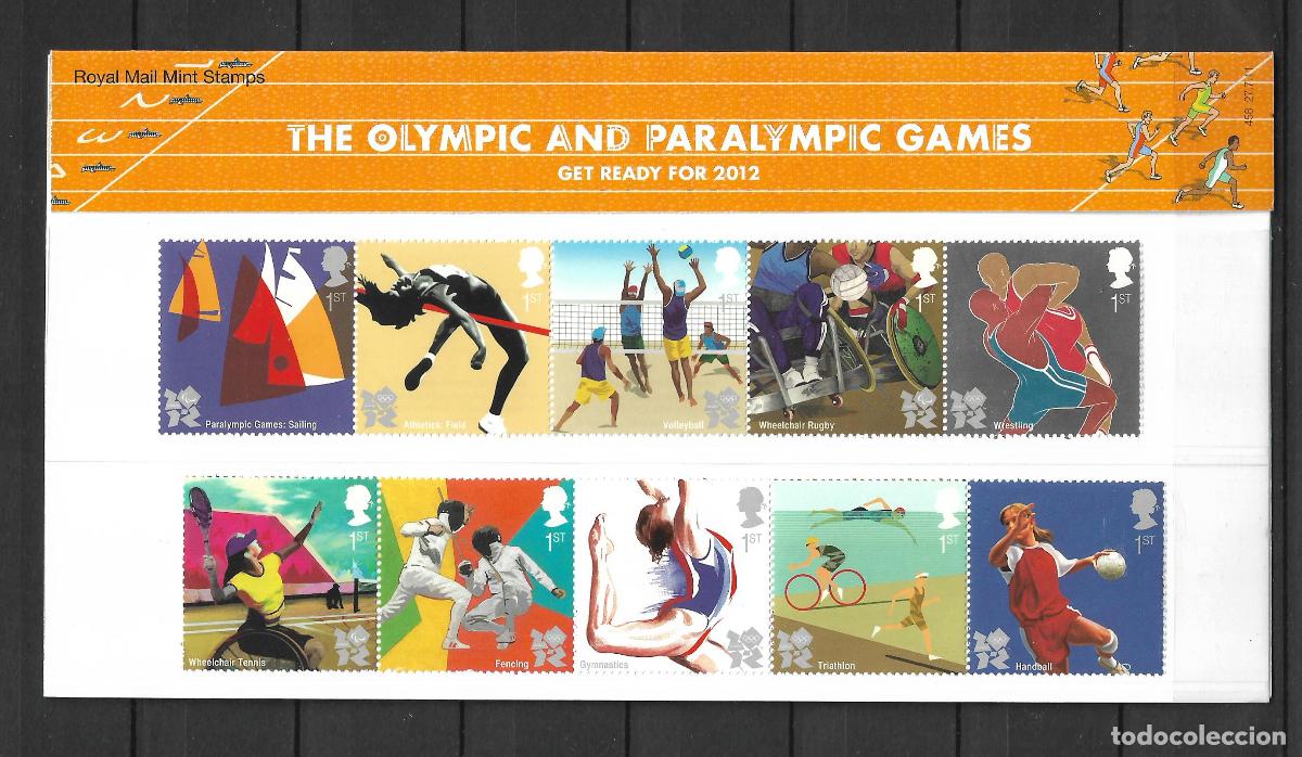 Sellos: gran breta&ntilde;a 2011 ** mnh Juegos Ol&iacute;mpicos y Paral&iacute;mpicos de Londres - 191