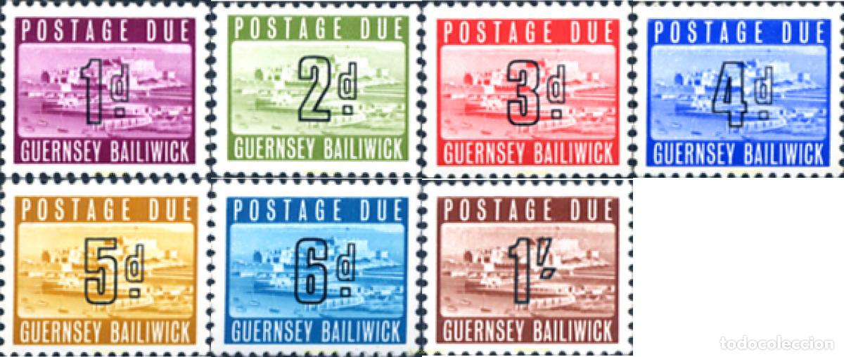 Briefmarken: 167574 MNH GUERNSEY 1969 VISTAS