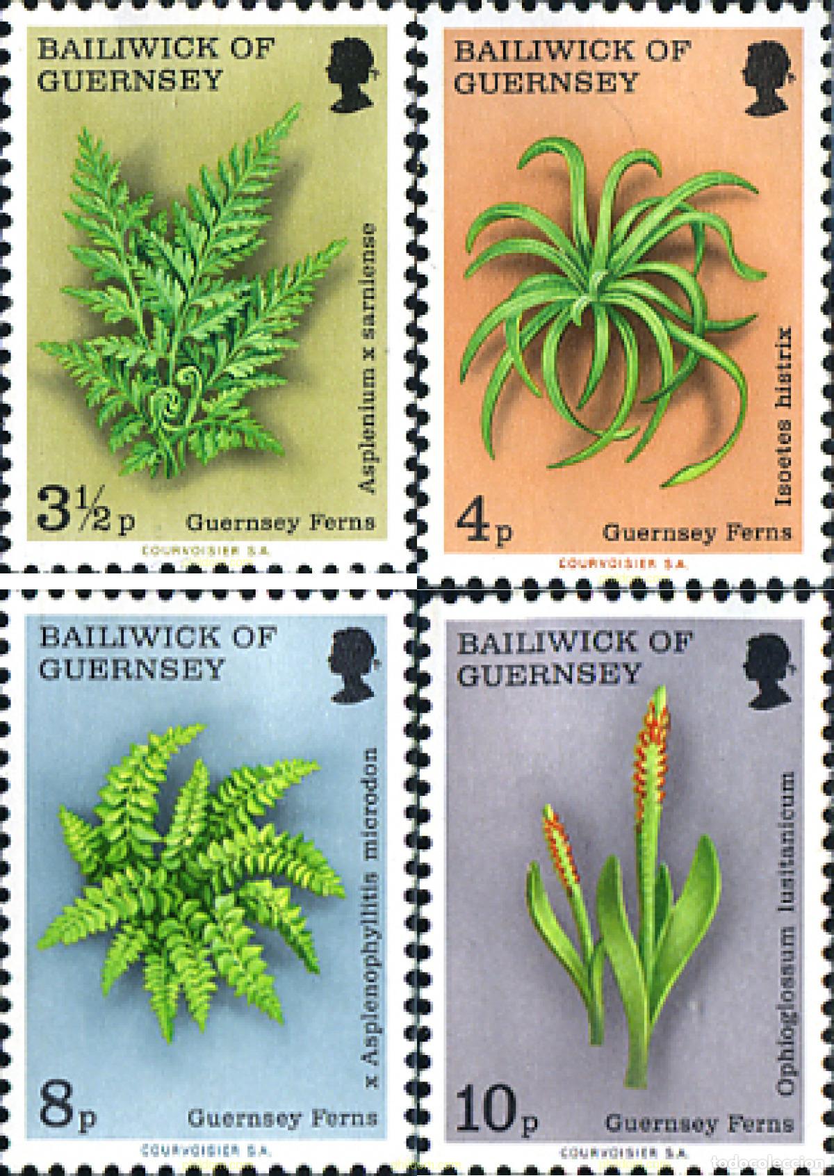 Briefmarken: 167242 MNH GUERNSEY 1975 HELECHOS