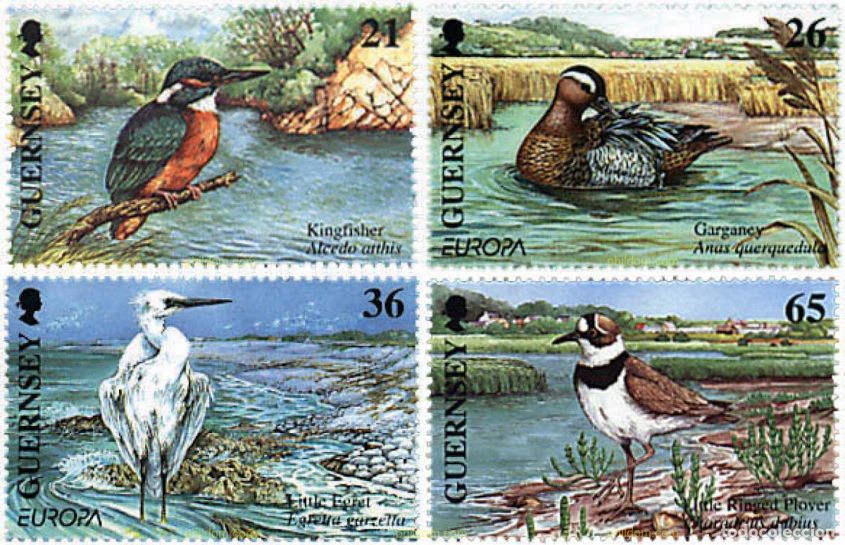 Briefmarken: 78564 MNH GUERNSEY 2001 EUROPA CEPT. EL AGUA, RIQUEZA NATURAL