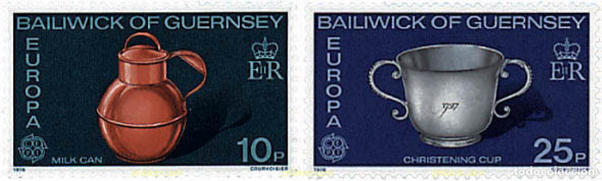 Briefmarken: 62290 MNH GUERNSEY 1976 EUROPA CEPT 1976 - ARTESANIA